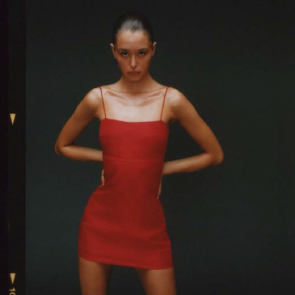 Realisation Par Red Mini Dress
